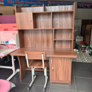 Bàn học gỗ công nghiệp có ghế