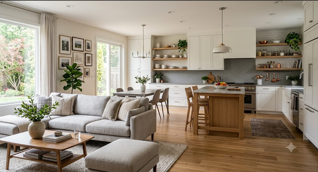 Top 10+ Mẫu Thiết Kế Nội Thất Phòng Khách Hiện Đại & Tối Ưu Chi Phí 2026 | Longhome 2 x 1